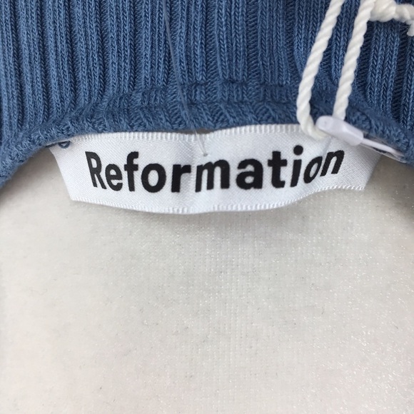 Reformation Candice Body-Con Cutout Dress in Morning Glory - Picture 11 of 12